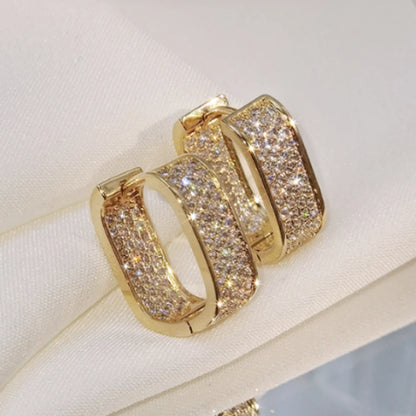 Pendientes-De-Aro-De-Zirconia-Cubica-2-Piezas-dorado-anillo
