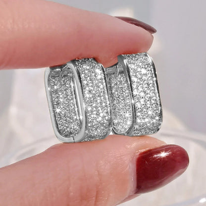 Pendientes-De-Aro-De-Zirconia-Cubica-2-Piezas-plata-anillo-4